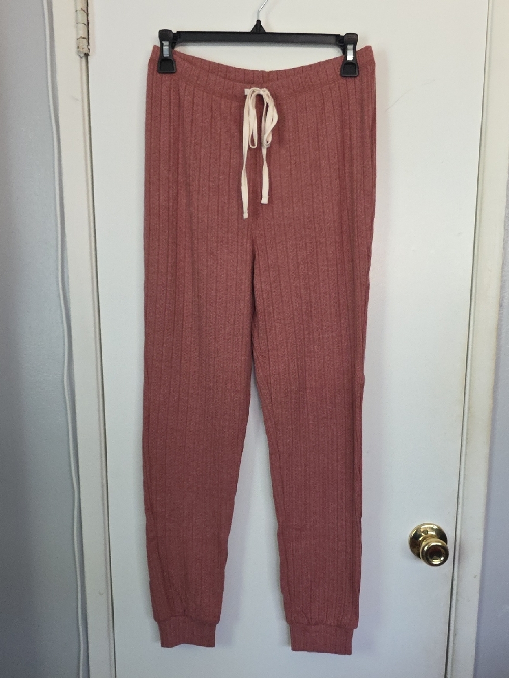 Blu Pepper Dusty Rose Elastic Waist Lounge Pants